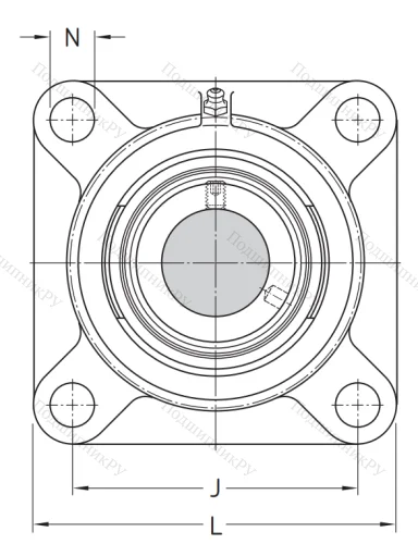 Подшипниковый корпус FY 511 M в Магнитогорске