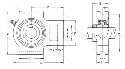 Подшипниковый узел UCT 211 в Магнитогорске