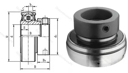 Корпусный подшипник SA 202 в Магнитогорске