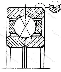 Модификация подшипника 1126948Л размер 240x320x38 от производителя  ГПЗ-23