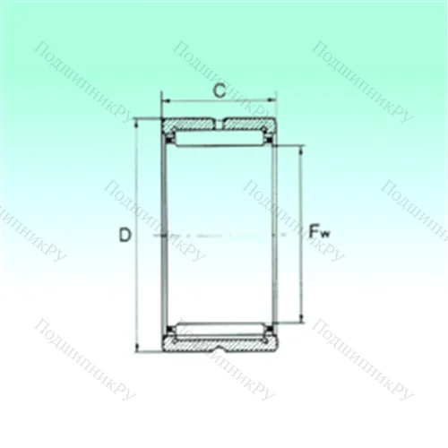 Подшипник игольчатый радиальный NK 70/35