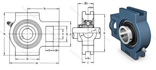 Подшипниковый узел UCT 215 в Магнитогорске