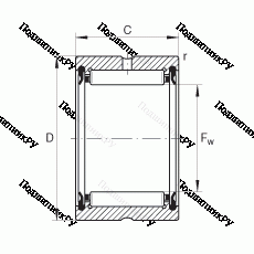 Подшипник RNA 4902-2RSR-XL