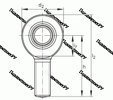 Подшипник GAR 10-DO