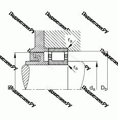 Подшипник N 330-E-M 1