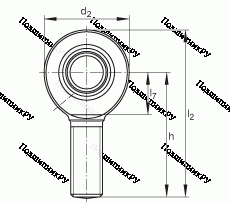 Подшипник GAR 25-DO