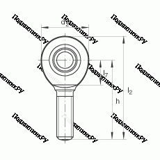 Подшипник GAR 6-UK