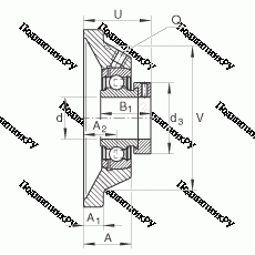 Подшипник PCJ 30-N